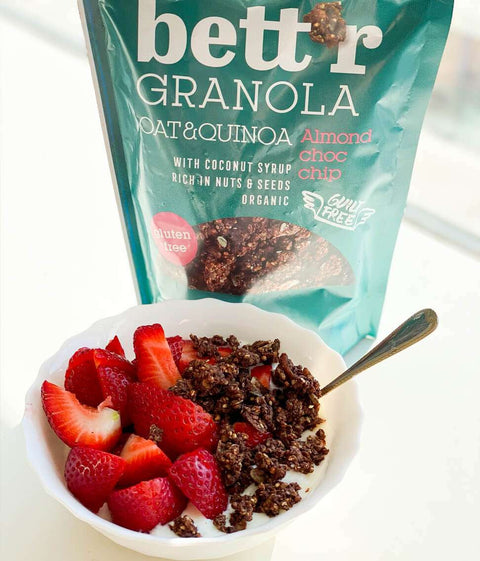 BIO granola s bademima i čokoladom