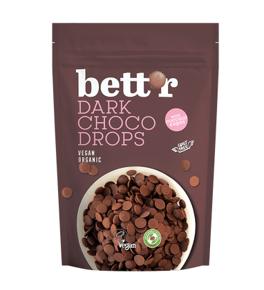 BIO CHOCO DROPS Dark, 66% peruanskog kakaa