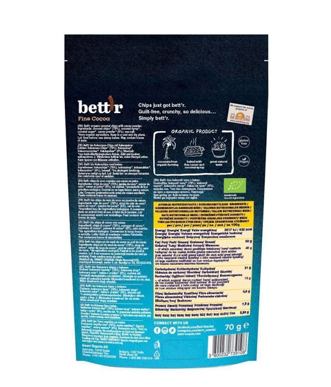 BIO kokos čips fini kakao