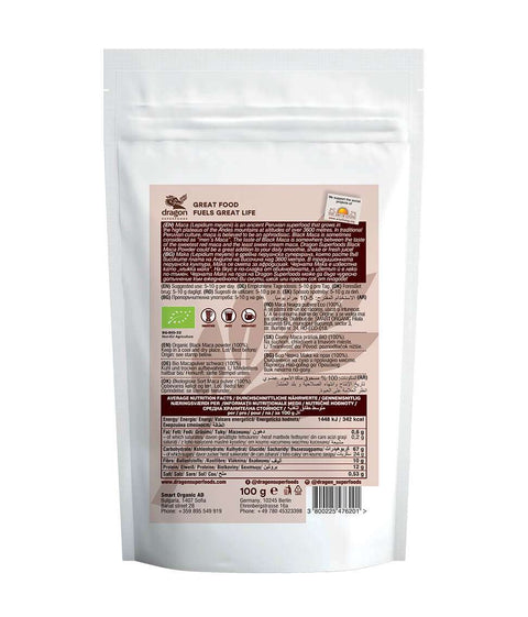 Bio Maca Black sirovi prah