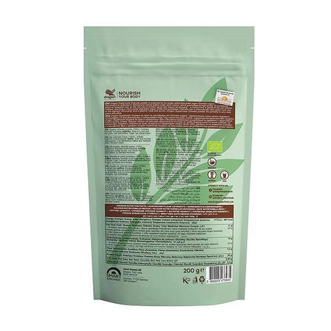 Organic Chlorella Powder, 200g, Dragon Superfoods