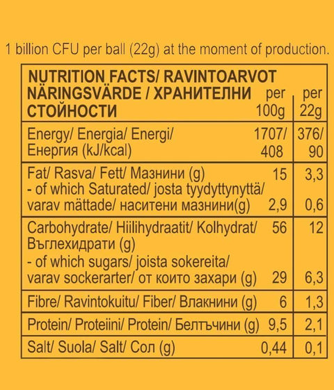 Bio Ashwagandha & Mango Ball sa živim kulturama