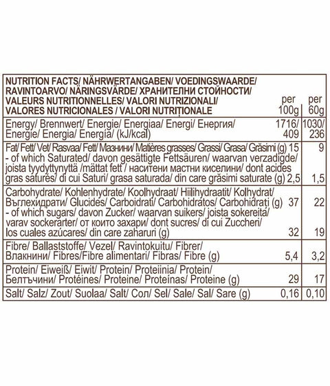 Organska proteinska pločica s chia i spirulinom