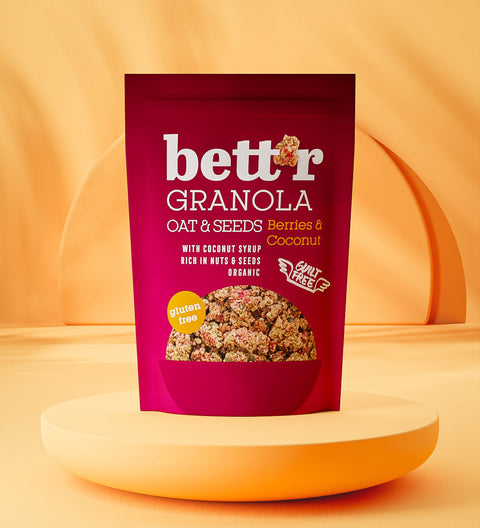 BIO Granola s bobičastim voćem i kokosom