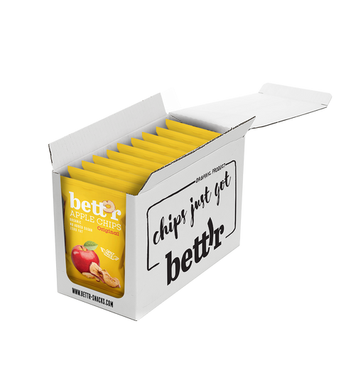 Organski čips od jabuka