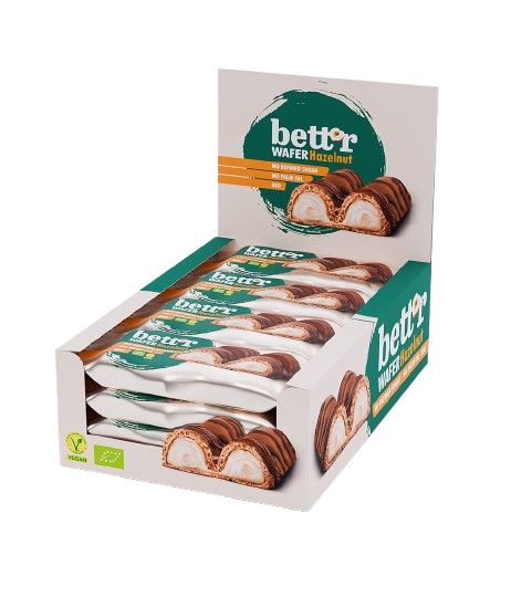 Organic Waffle pločica s kremom od lješnjaka