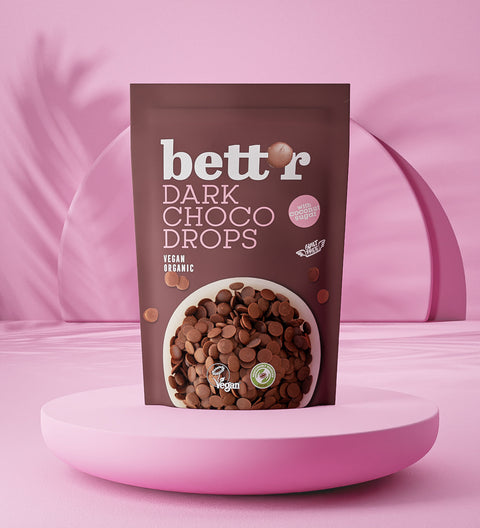 BIO CHOCO DROPS Dark, 66% peruanskog kakaa