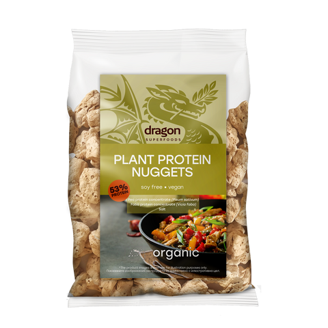 Organski biljni protein, zalogaji
