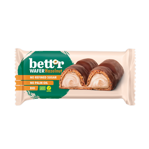 Organic Waffle pločica s kremom od lješnjaka