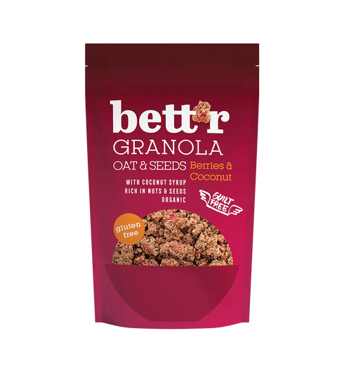 BIO Granola s bobičastim voćem i kokosom