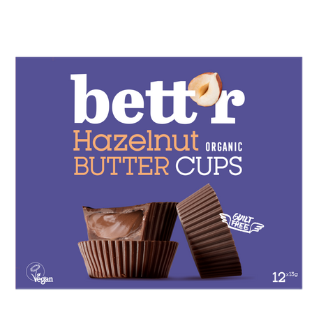 Organic box cups s kremom od lješnjaka