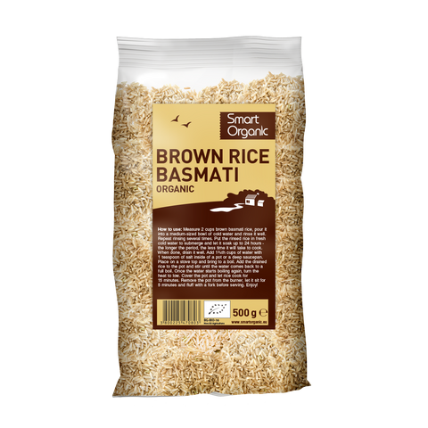 Organska basmati riža, smeđa