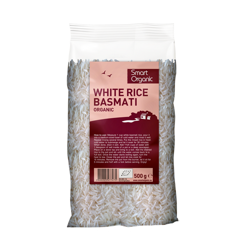 Organska basmati riža, bijela